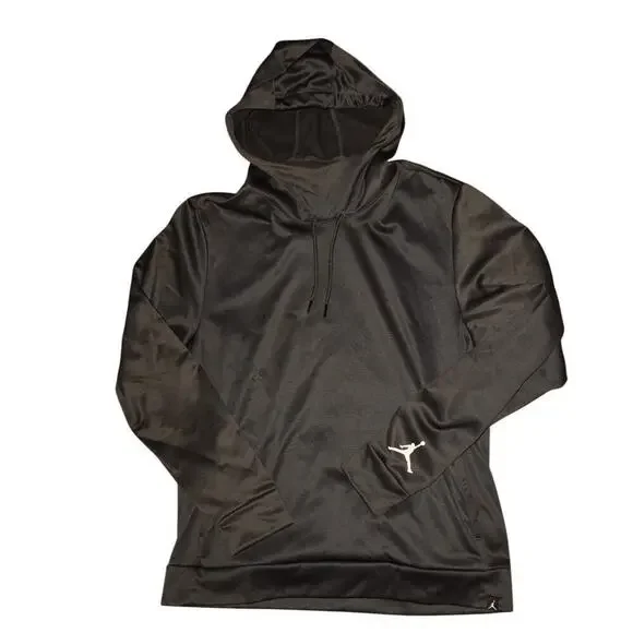 Jordan Therma-Fit Hoodie Black Size Large LG - Picture 1 of 5